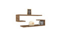 Raft de perete, Asse Home, Eldo, 60x15x19.6 cm, PAL , Maro