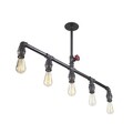 Lustra, Evila Originals, 791EVL2506, Fier, Negru