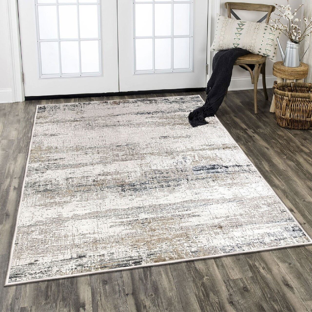 Covor Eexfab446-Klm 160x230 cm Bumbac Crem / Bej