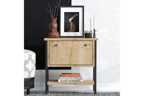 Noptiera, Elegance, Valery, Stejar safir / negru