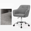Scaun de birou, Songmics, respirabil, 60.8x58x86-96 cm, 150 kg, gri dove