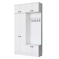 Cuier de perete, Rani, EA145, Alb