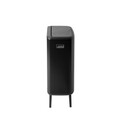 Cos de gunoi cu soft touch, Brabantia, Bo Touch Matt, 60 L, 31.2x54.5x81.5 cm, otel, negru mat