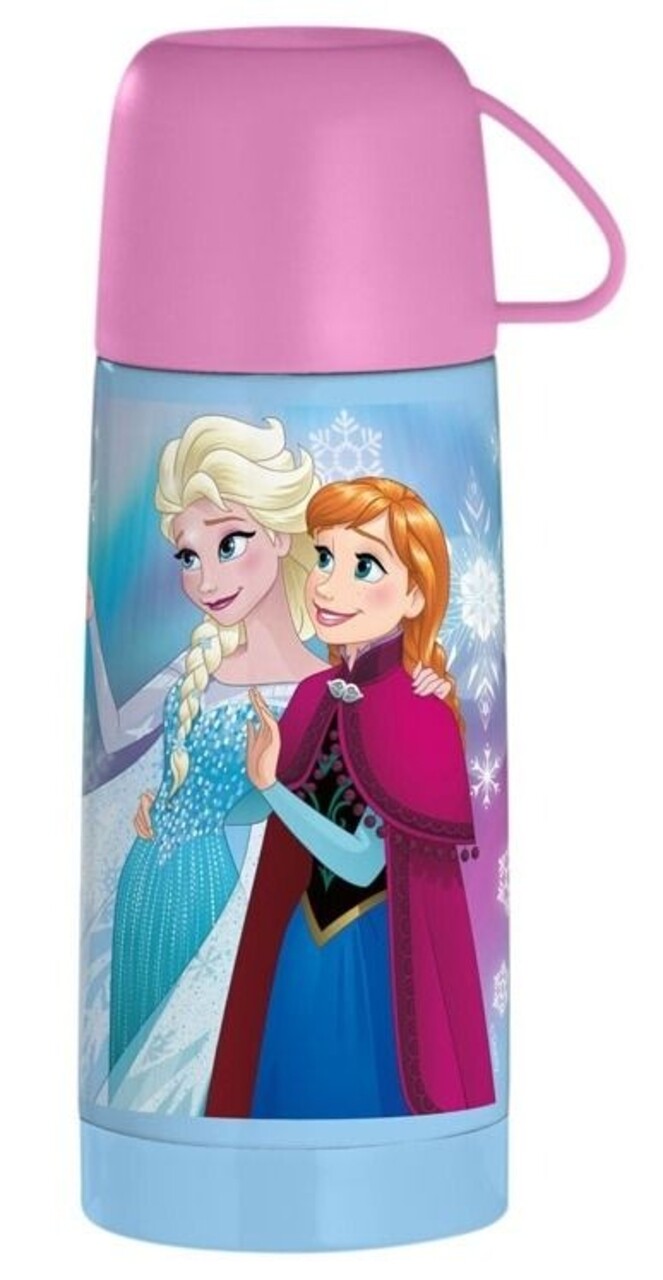 Termos Frozen, Disney, 320 Ml, Inox, Albastru