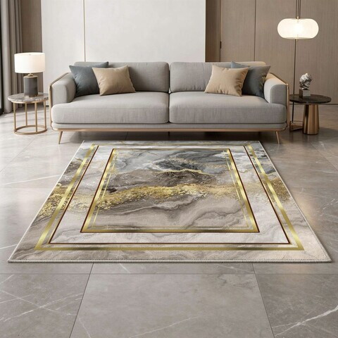 Covor, Els2416, 80x300 cm, Catifea, Multicolor