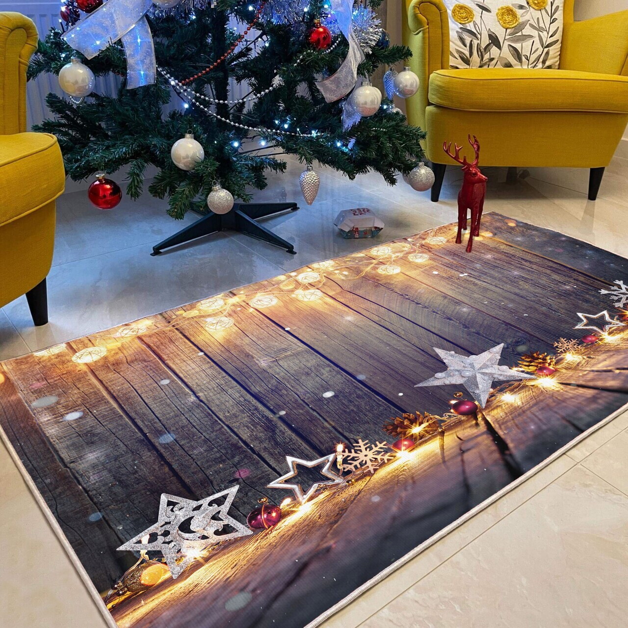 Covor Woopamuk430 100x200 cm BUMBAC/POLIESTER Multicolor