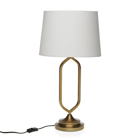 Lampa de masa Calgary, Versa, 61 x 33 x 33 cm, metal, auriu