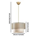 Lustra, FullHouse, 390FLH1813, Metal, Crem / Aur