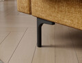 Canapea extensibila 3 locuri ELTAP, Roneyy, 212x89x86 cm, lemn/poliester, mustar