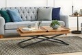 Masuta de cafea, Howard, Towly, 120x42x60 cm, MDF , Maro
