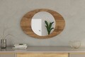 Oglinda decorativa, Siam, Obble, 60x90x2.2 cm, Maro