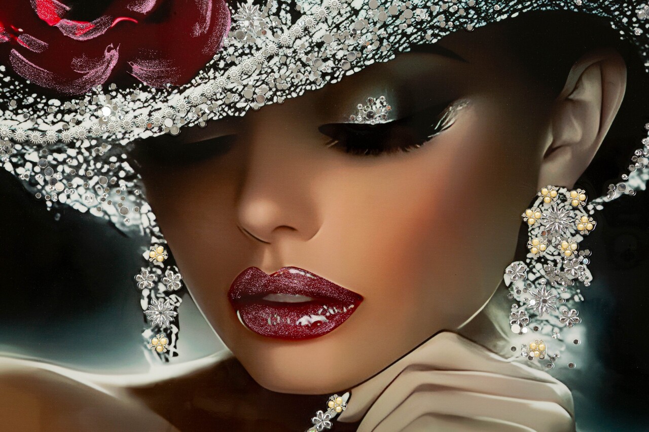 Tablou decorativ Mauro Ferretti Orleans -B 102x152 cm lemn de pin/canvas multicolor