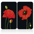 Set 2 protecții universale pentru aragaz, Wenko Poppy