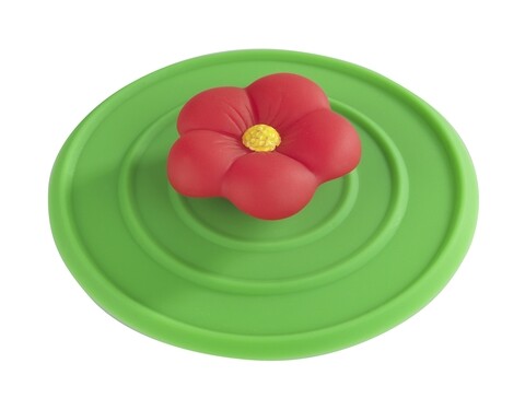 Dop pentru chiuveta/cada, wenko flower, silicon