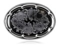 Tava pentru servire, Akcent, Banquet, 40.5x29 cm, metal cromat