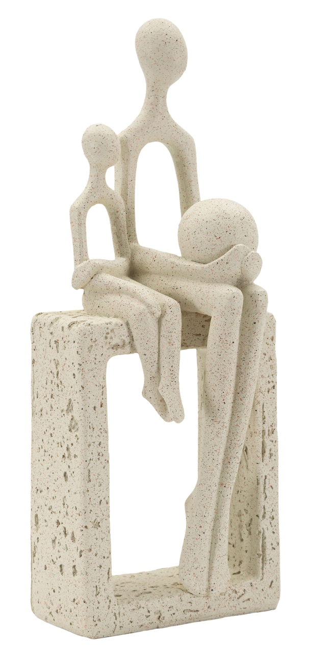 Figurina /sculptura decorativa Stons Maternity, Mauro Ferretti, 10x7.5x26 cm, polirasina, crem