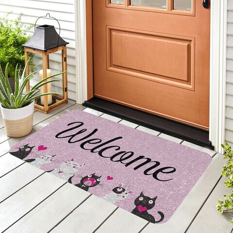 Covoraș din PVC, PDoormat20, 40x70 cm, PVC, Multicolor