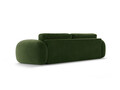 Canapea extensibila 3 locuri, Tonale, Cosmopolitan Design, 262x105x88 cm, catifea, verde army