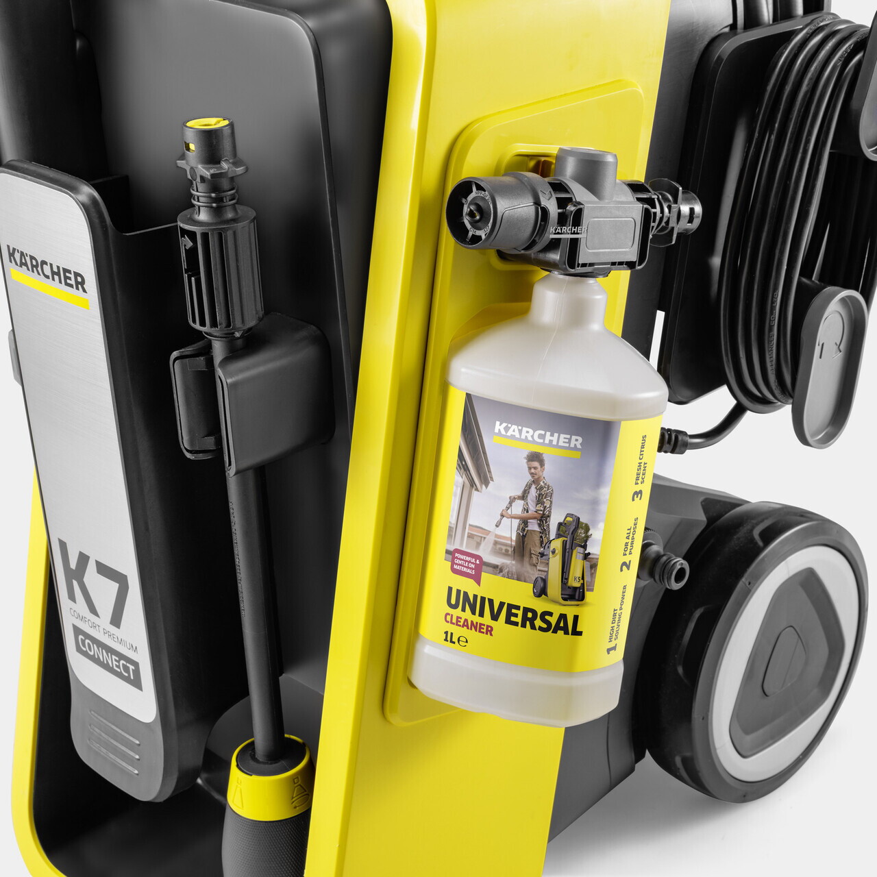 Aparat de spalat cu presiune K 7 Pro Comfort Premium Connect Home, Karcher, galben — imaginea 5
