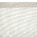 Copertina parasolar triunghiular Awning, 5 x 5 m, polietilena, alb