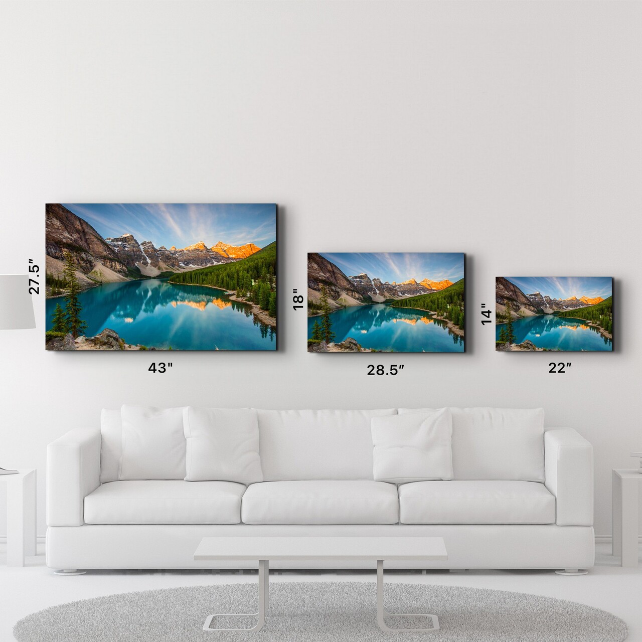 Tablou decorativ, OGLS-1100, Dimensiuni: 46 x 72 cm, Multicolor - view 6