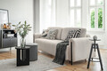 Canapea extensibila 3 locuri, ELTAP, SO-ARC-BL-18ROY, Arcadova, 244x97x97 cm, lemn/poliester, bej/negru