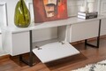 Comoda TV, Nordure, Serenity, 180x50x29 cm, PAL, Gri/Negru