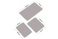 Set covoraș de baie (3 bucăți), Chilai Home by Alessia, Yekta, Acril, Multicolor