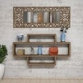 Raft pentru perete Lotto, Puqa Design, 120x14x65 cm, antracit
