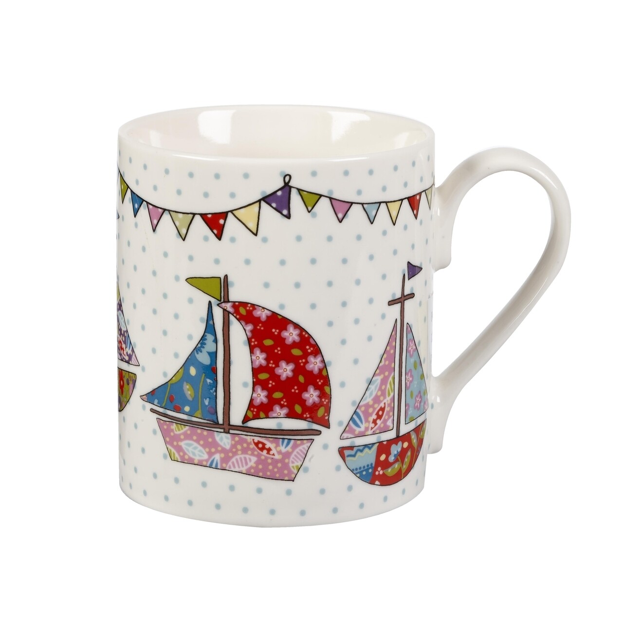 Set 4 Cani In Cutie Cadou, Caravan Festival, Churchill, Portelan Fine China, 250 Ml