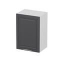 Dulap pentru bucatarie, Hanah Home, Minar, 50x72x37 cm, Alb / Antracit
