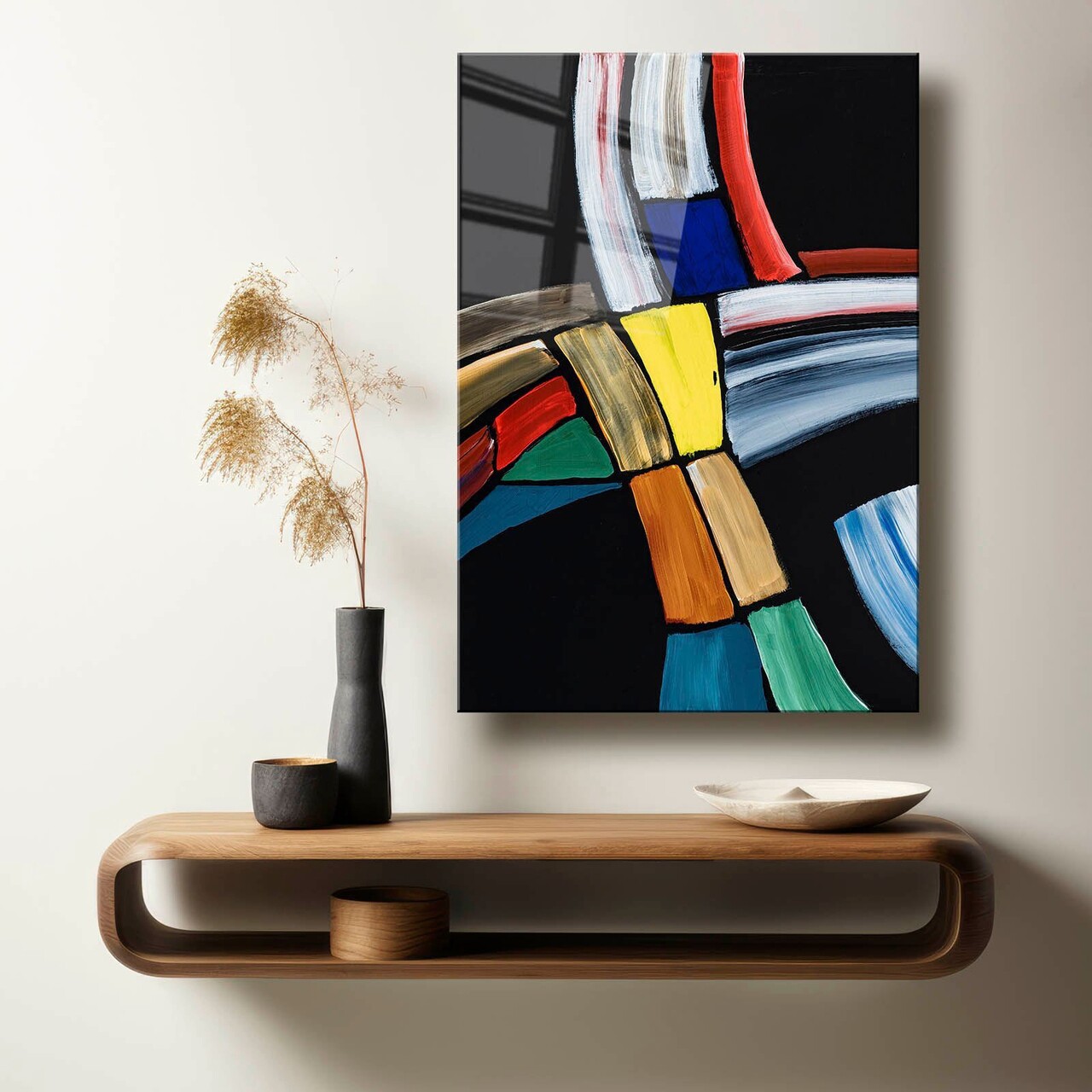 Tablou decorativ Camtbl-021 Dimensiune: 40 x 60 cm Multicolor