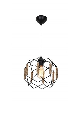 Lustra siyah, asz.1411, squid lighting, 26.5x26.5x70 cm, 60w, negru