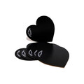 Set suporturi pentru farfurie, Planet X, 283PLN1107, MDF , Negru
