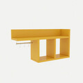 Raft de perete, Kalune Design, Pare, 72x37x18 cm, Galben
