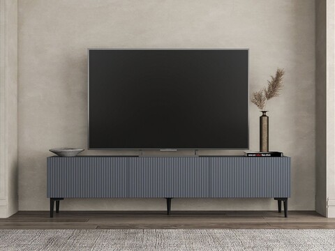 Comoda TV, Odessa, Oscar, 180x45x31.4 cm, Antracit