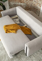 Canapea extensibila 3 locuri, ELTAP, SO-ARC-BL-18JAR, Arcadova, 244x97x97 cm, lemn/poliester, bej/negru