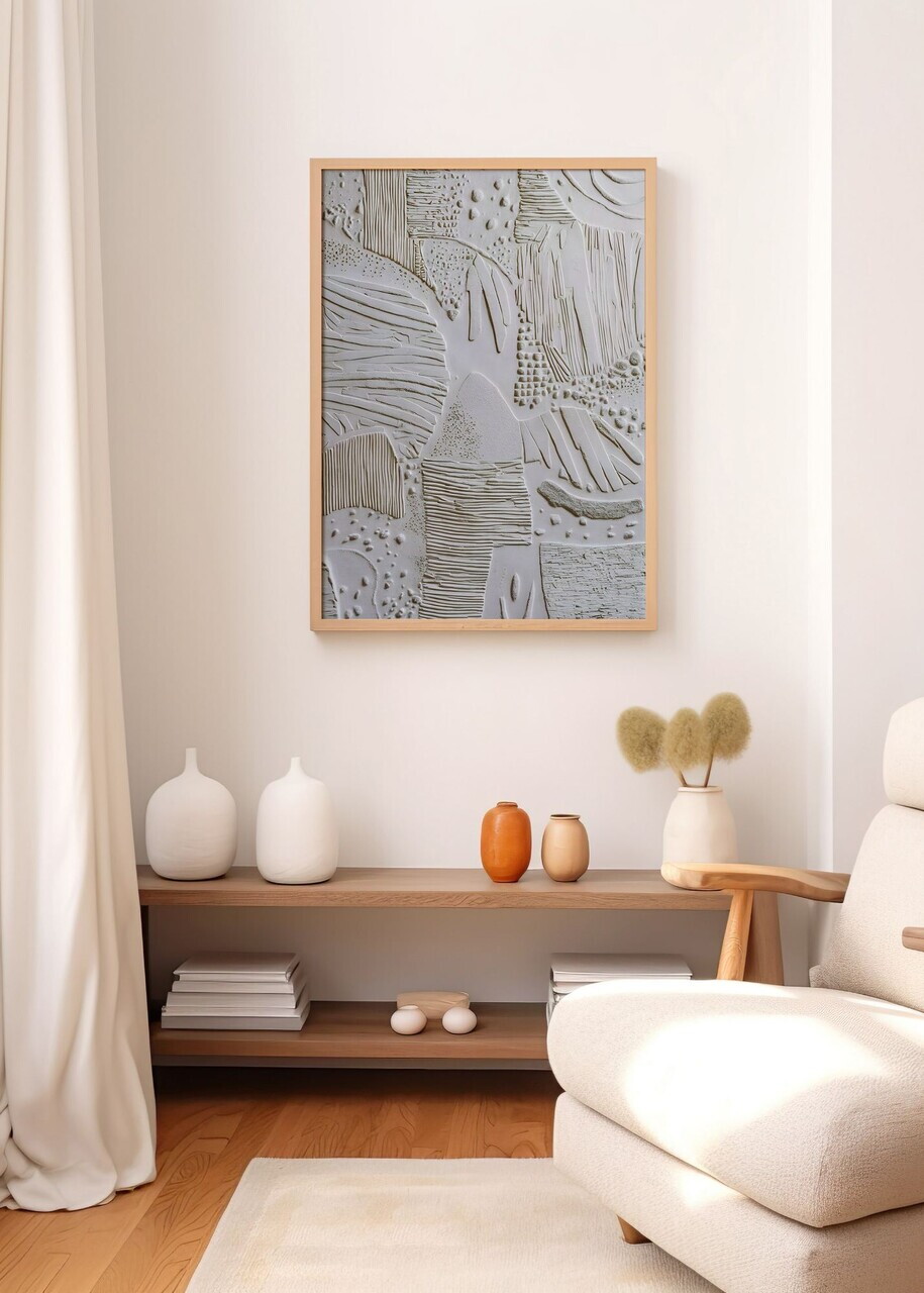Tablou decorativ, Artnewclahsp61-5070, Lemn masiv, MDF, Multicolor
