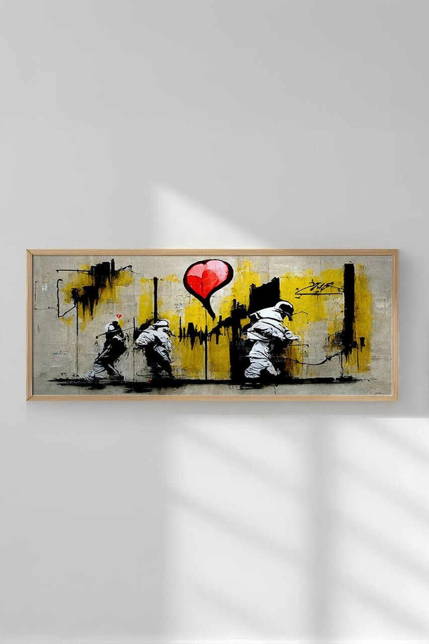 Tablou decorativ, Artbnkyty12-50120, MDF, Multicolor — imaginea 3