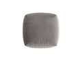 Taburet, Chris-184, Micadoni Home, 100x100x43 cm, catifea, gri