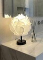 Lampa de masa, L'essentiel Maison, 627GNT1022, Alb/Negru