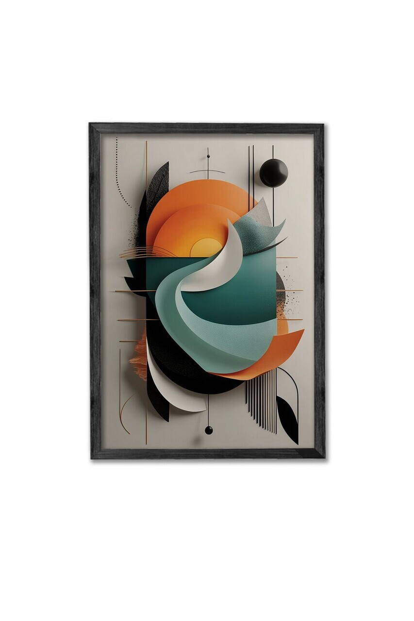 Tablou decorativ, Artnewclsyh67-3348, Lemn masiv, MDF, Multicolor - view 3