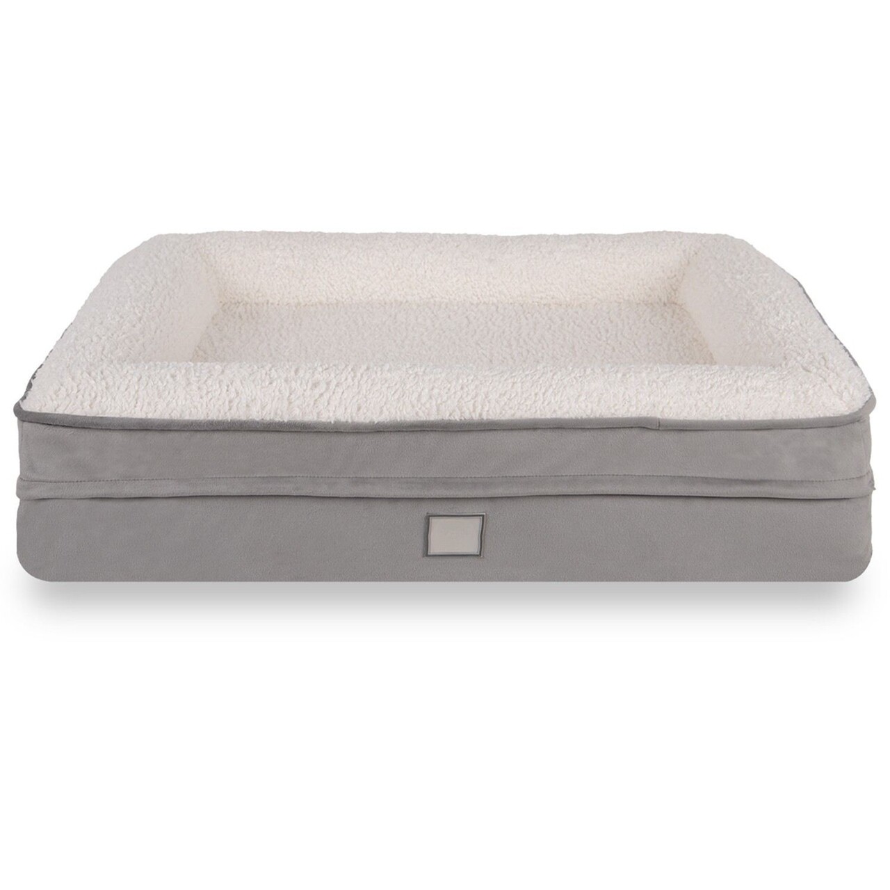 Pat pentru animale de companie, Paws &amp; Whiskers, Felix Dog L, Material exterior: 100% poliester, Gri/Alb - view 2
