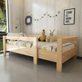 Patut pentru copii Baby Nest, Dekzy, Plus 105, 196x96x55 cm, Stejar