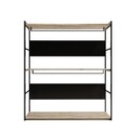 Dulap pentru haine, Lacivert, Perpa, 160x170x40 cm, Stejar / Negru
