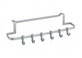 Suport prosoape pentru dulap Galileo, Metaltex, 30 cm, inox/invelis Polytherm, argintiu