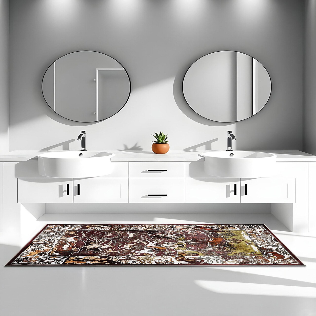Covor (80 x 150), Cool-Fr14, 80x150 cm, Bordo - view 3