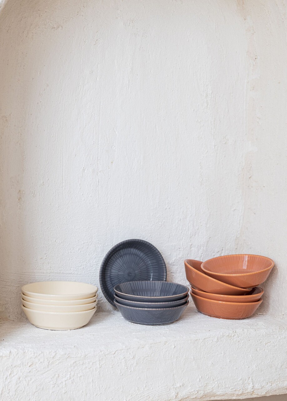 Set boluri pentru aperitive, Hermia, 280TMA3146, Gri - imagine 4