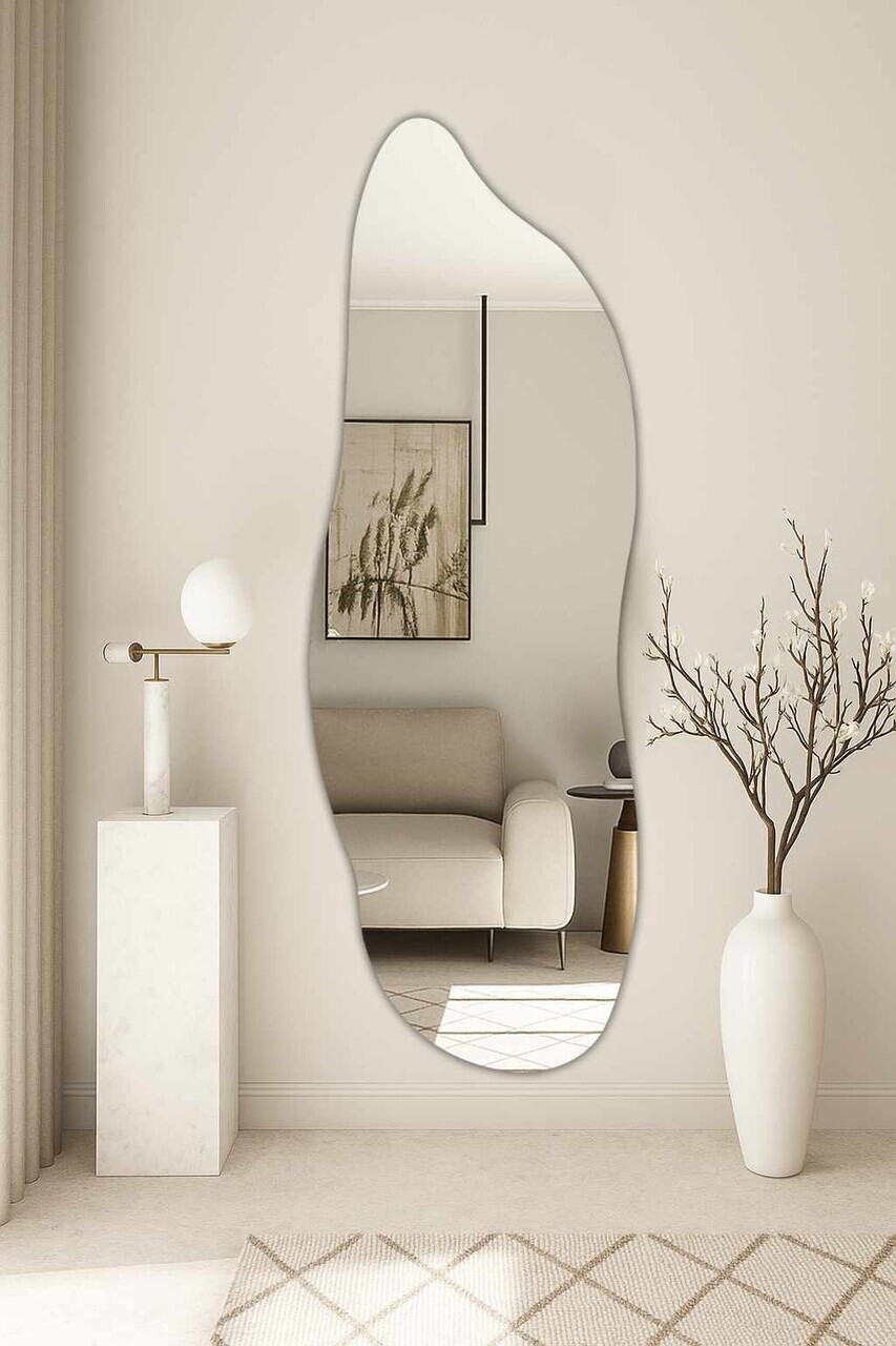 Oglinda Cheval, Hanah Home, Aura, 50x157x0.4 cm, Transparent