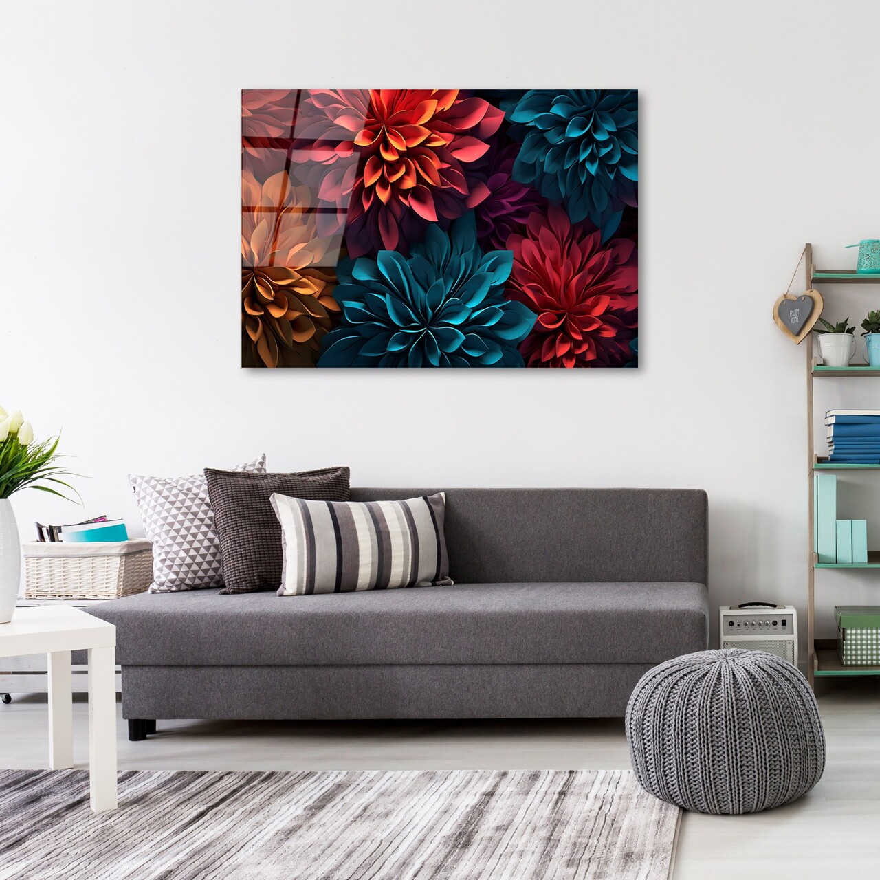 Tablou decorativ, UV-1175, 70 x 100 cm, Multicolor - view 2